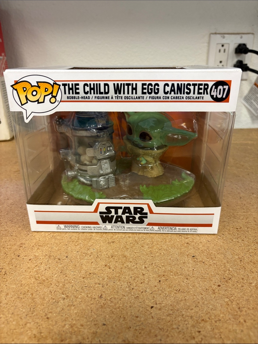 Funko Pop! Deluxe: Star Wars - The Child with Egg Canister #407